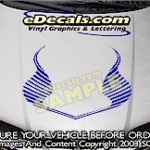 HDA137 Hood Accent Graphic Decal