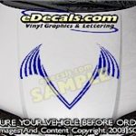 HDA138 Hood Accent Graphic Decal