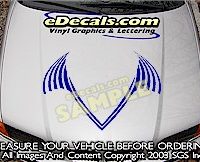 HDA138 Hood Accent Graphic Decal