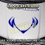 HDA141 Hood Accent Graphic Decal