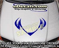 HDA141 Hood Accent Graphic Decal