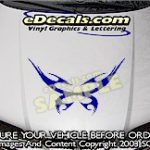 HDA142 Tribal Hood Accent Graphic Decal