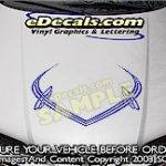 HDA145 Hood Accent Graphic Decal