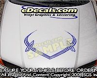 HDA145 Hood Accent Graphic Decal