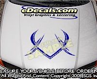 HDA146 Hood Accent Graphic Decal