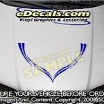 HDA148 Hood Accent Graphic Decal