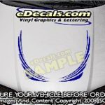 HDA153 Hood Accent Graphic Decal