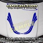 HDA155 Hood Accent Graphic Decal
