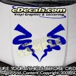 HDA158 Hood Accent Graphic Decal