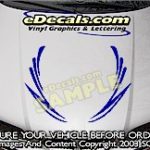 HDA159 Tribal Hood Accent Graphic Decal