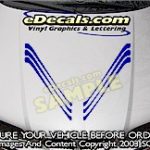 HDA161 Hood Accent Graphic Decal
