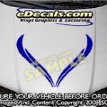 HDA162 Hood Accent Graphic Decal