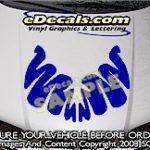 HDA165 Hood Accent Graphic Decal