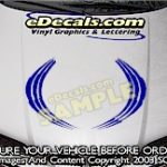 HDA171 Hood Accent Graphic Decal