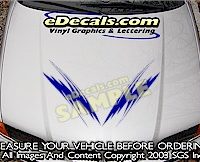 HDA175 Hood Accent Graphic Decal