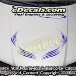 HDA177 Hood Accent Graphic Decal
