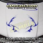 HDA184 Tribal Hood Accent Graphic Decal