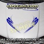 HDA185 Tribal Hood Accent Graphic Decal