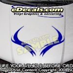 HDA186 Tribal Hood Accent Graphic Decal