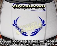 HDA188 Hood Accent Graphic Decal