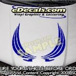 HDA191 Hood Accent Graphic Decal