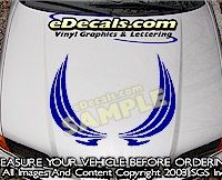 HDA191 Hood Accent Graphic Decal