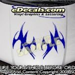 HDA193 Tribal Hood Accent Graphic Decal