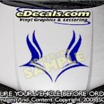 HDA196 Hood Accent Graphic Decal