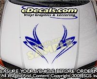 HDA197 Hood Accent Graphic Decal