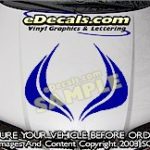 HDA198 Hood Accent Graphic Decal