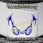 HDA200 Tribal Hood Accent Graphic Decal