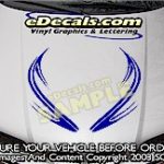 HDA202 Tribal Hood Accent Graphic Decal