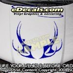 HDA203 Tribal Hood Accent Graphic Decal