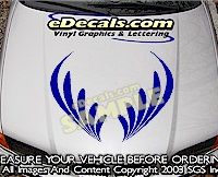 HDA208 Hood Accent Graphic Decal