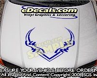HDA212 Hood Accent Graphic Decal