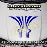 HDA215 Hood Accent Graphic Decal