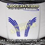 HDA216 Hood Accent Graphic Decal