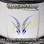HDA217 Hood Accent Graphic Decal