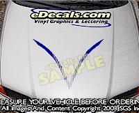 HDA218 Hood Accent Graphic Decal