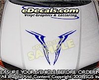 HDA221 Hood Accent Graphic Decal