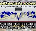 HDA522 Tribal Tailgate Accent Graphic Decal