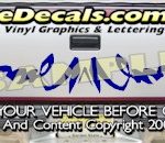 HDA524 Tribal Tailgate Accent Graphic Decal