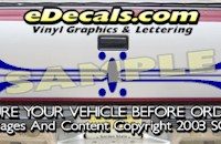 HDA526 Tribal Tailgate Accent Graphic Decal