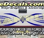 HDA589 Tribal Tailgate Accent Graphic Decal