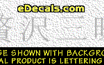 KAN106 Japanese Chinese Asian Kanji Live 4 Pleasure Decal