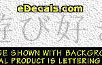 KAN116 Japanese Chinese Asian Kanji Playful Decal