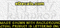  KAN219 Japanese Chinese Asian Kanji Raindrop w/Wording Decal