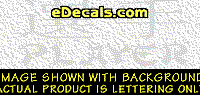  KAN229 Japanese Chinese Asian Kanji Player w/Wording Decal