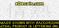  KAN234 Japanese Chinese Asian Kanji Passion Decal