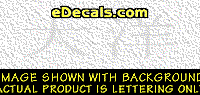  KAN238 Japanese Chinese Asian Kanji Ocean Decal